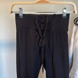 Agent Provocateur leggings with corset waist